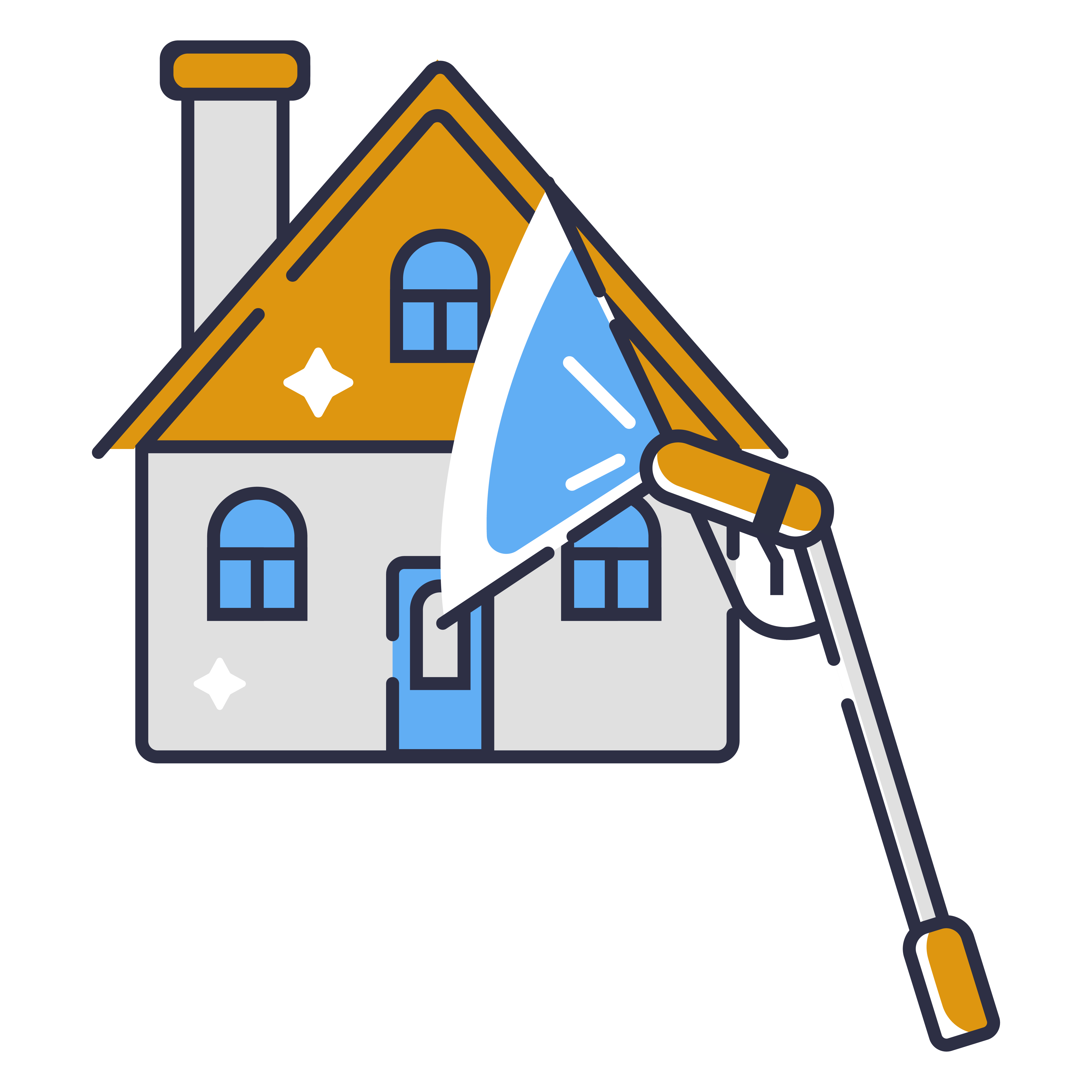 House Cleaning Icon Image