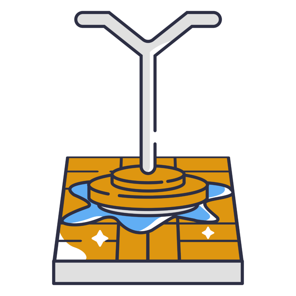 Surface Cleaning Icon Image