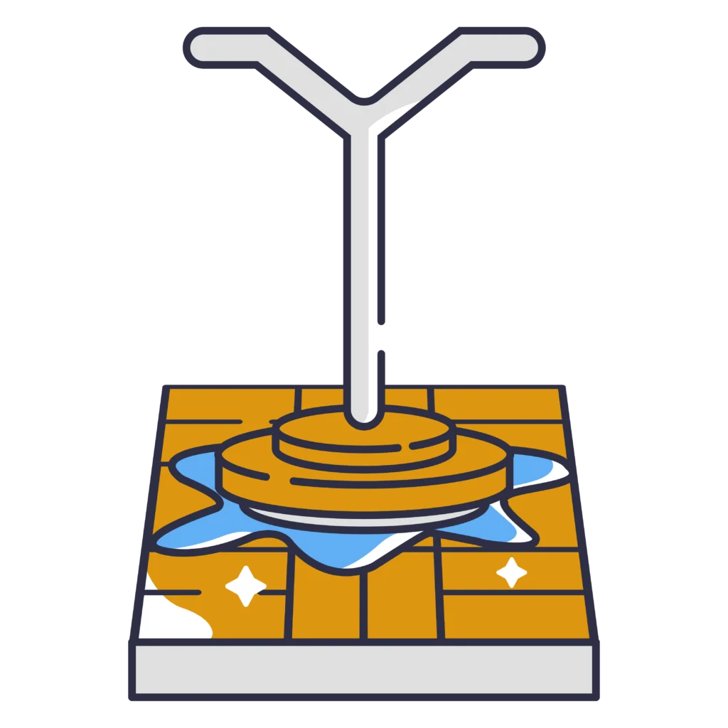 Surface Cleaning Icon Image
